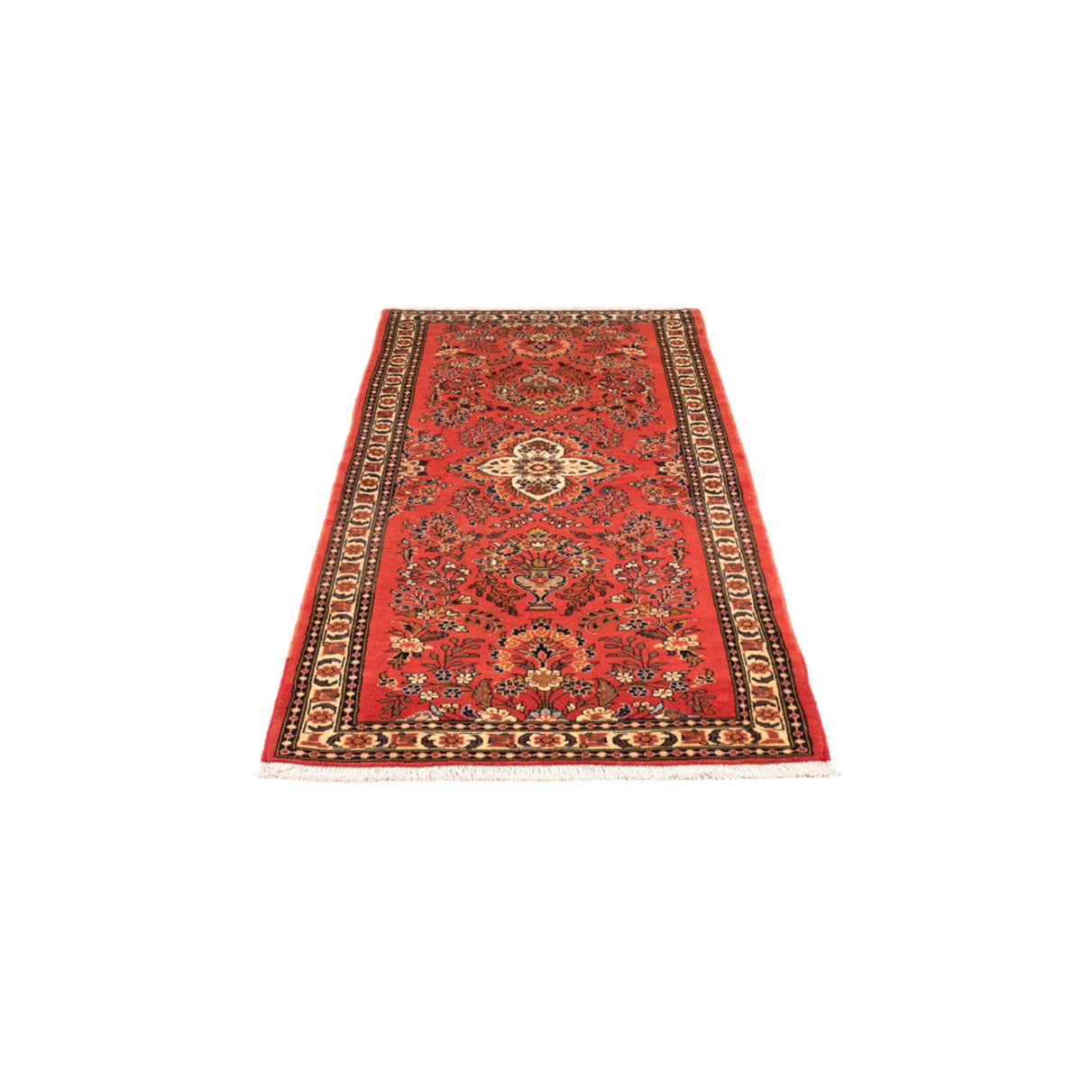 Tapis de couloir Tapis persan - Nomadic - 186 x 82 cm - saumon