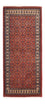 Tapis de couloir Tapis persan - Tabriz - 209 x 95 cm - rouge