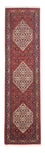 Tapis de couloir Tapis persan - Bidjar - 228 x 61 cm - rouge