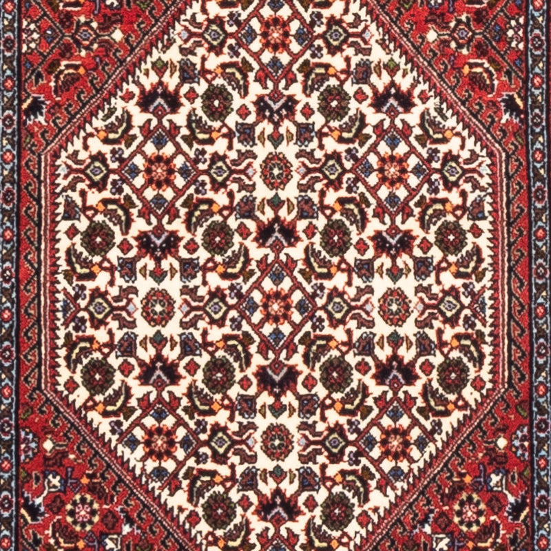 Tapis de couloir Tapis persan - Bidjar - 228 x 61 cm - rouge