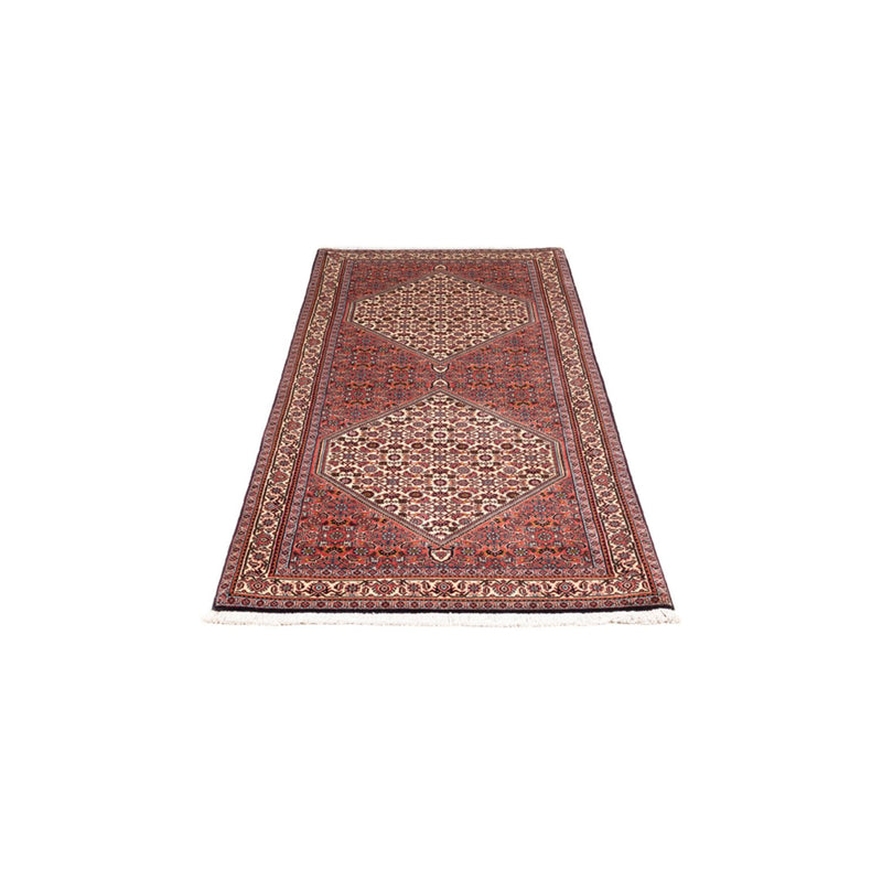 Tapis de couloir Tapis persan - Bidjar - 205 x 81 cm - rouge