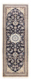 Tapis de couloir Tapis persan - Nain - 190 x 68 cm - bleu foncé