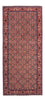 Tapis de couloir Tapis persan - Bidjar - 189 x 82 cm - rouge clair