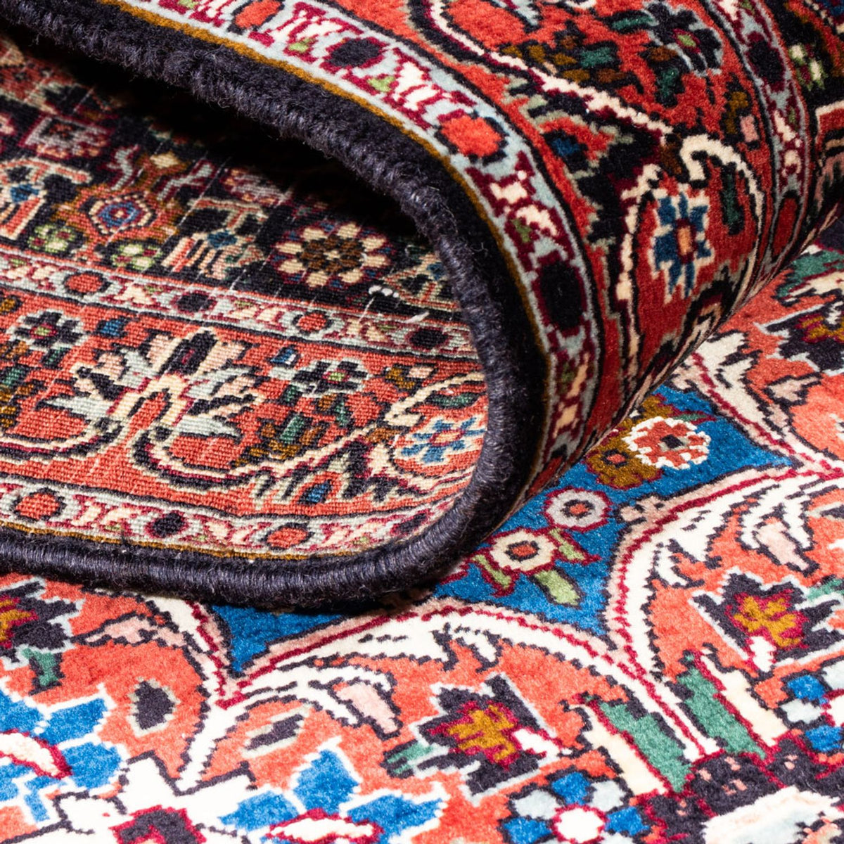 Tapis de couloir Tapis persan - Bidjar - 200 x 76 cm - bleu foncé