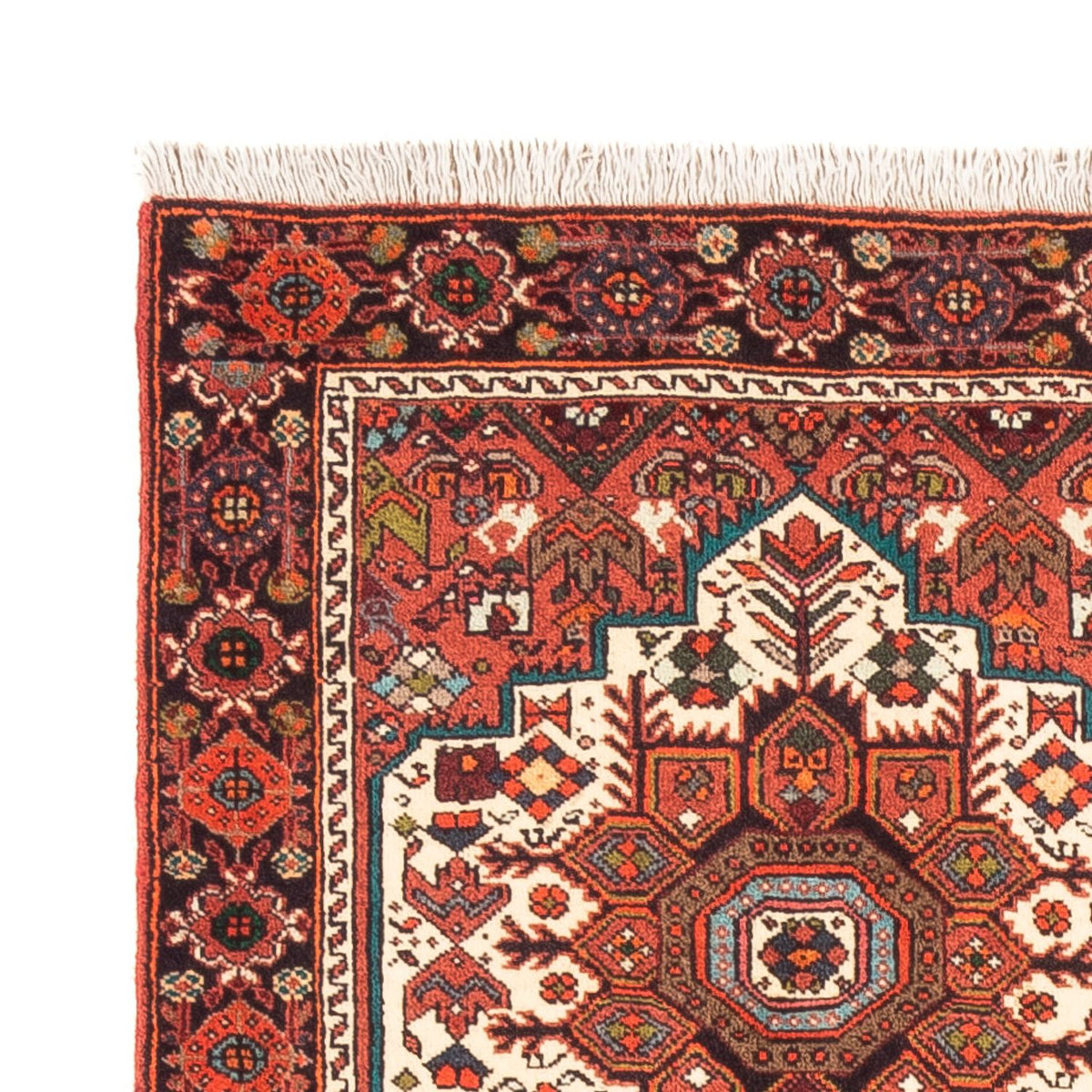 Tapis de couloir Tapis persan - Nomadic - 175 x 60 cm - marron