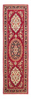 Tapis de couloir Tapis persan - Ghom - 215 x 65 cm - rouge