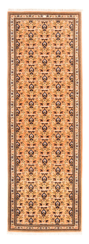 Tapis de couloir Tapis persan - Tabriz - 194 x 69 cm - caramel