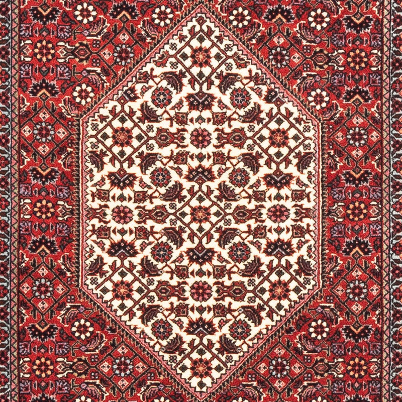 Tapis de couloir Tapis persan - Bidjar - 196 x 80 cm - rouge