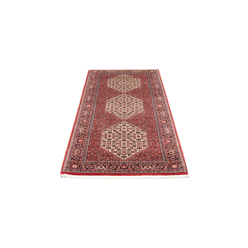 Tapis de couloir Tapis persan - Bidjar - 196 x 80 cm - rouge