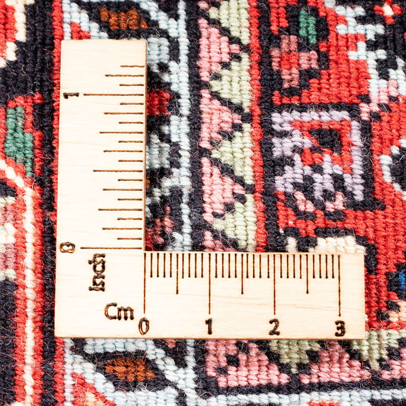 Tapis de couloir Tapis persan - Bidjar - 196 x 80 cm - rouge