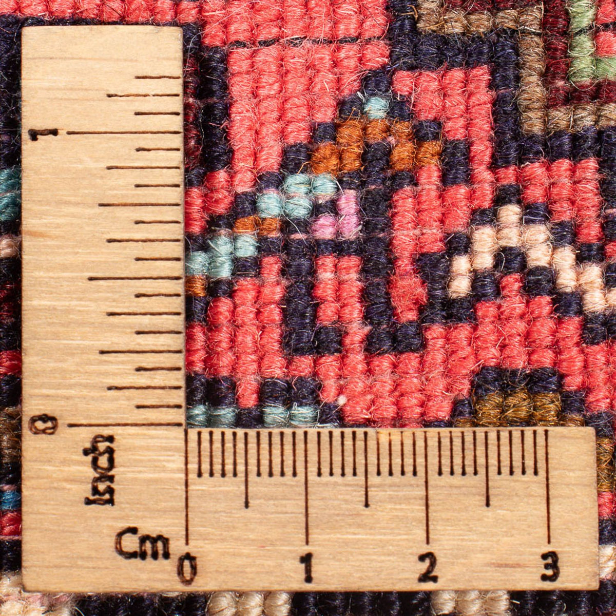Tapis persan - Nomadic - 138 x 90 cm - rouge clair