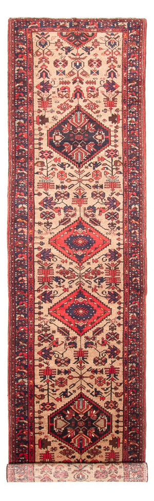Tapis de couloir Tapis persan - Nomadic - 405 x 100 cm - beige