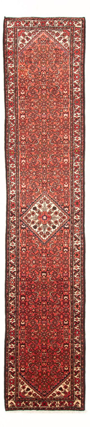Tapis de couloir Tapis persan - Nomadic - 392 x 80 cm - rouge