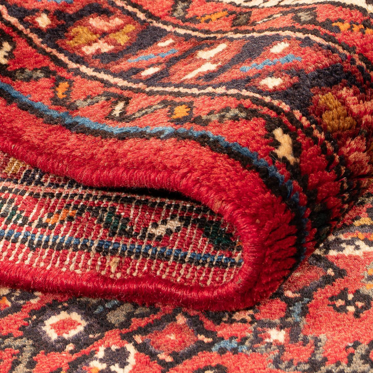 Tapis de couloir Tapis persan - Nomadic - 995 x 83 cm - rouge