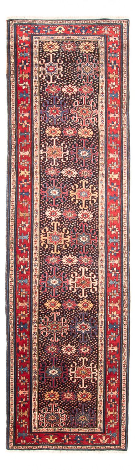 Tapis de couloir Tapis persan - Nomadic - 382 x 107 cm - bleu foncé