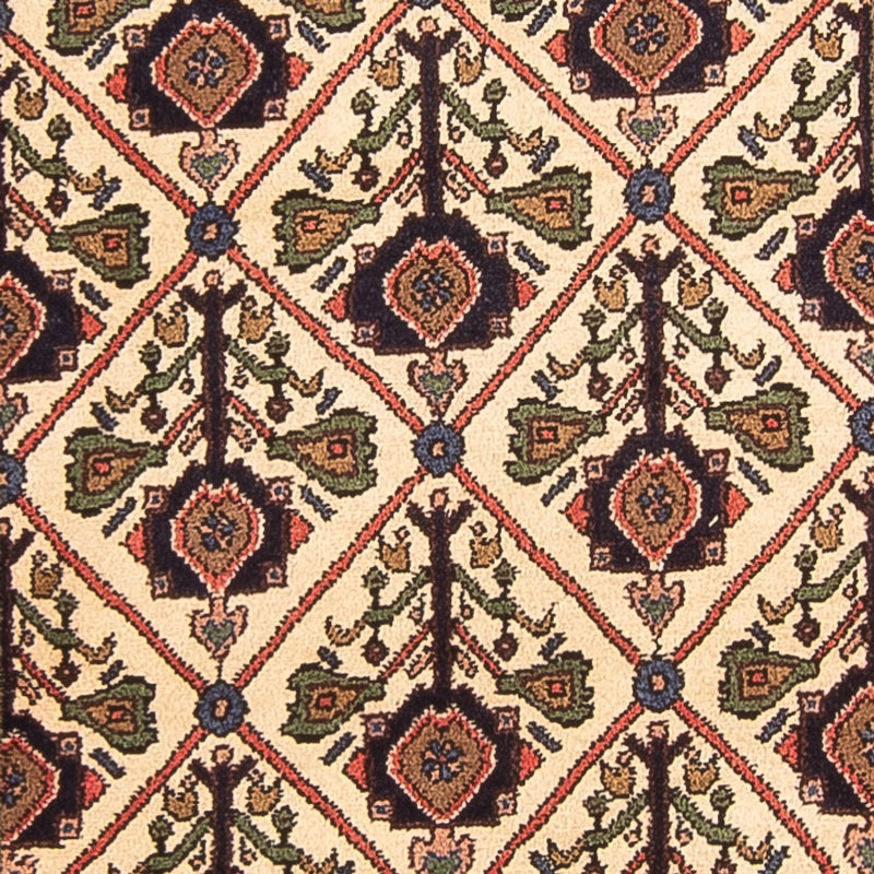 Tapis de couloir Tapis persan - Nomadic - 283 x 94 cm - crème