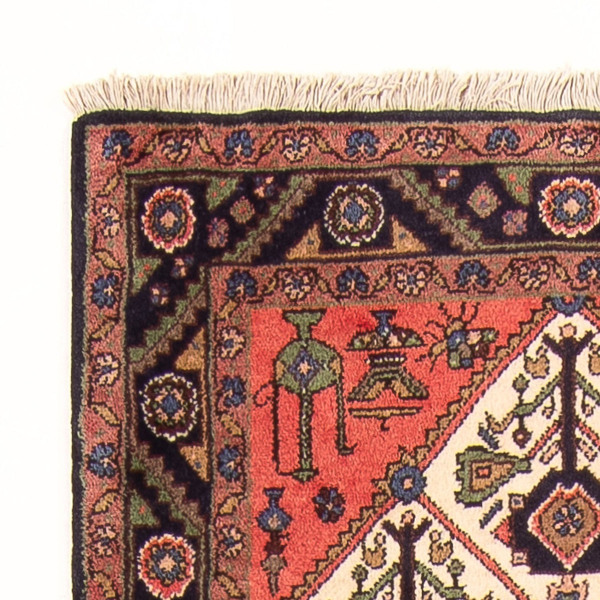 Tapis de couloir Tapis persan - Nomadic - 283 x 94 cm - crème