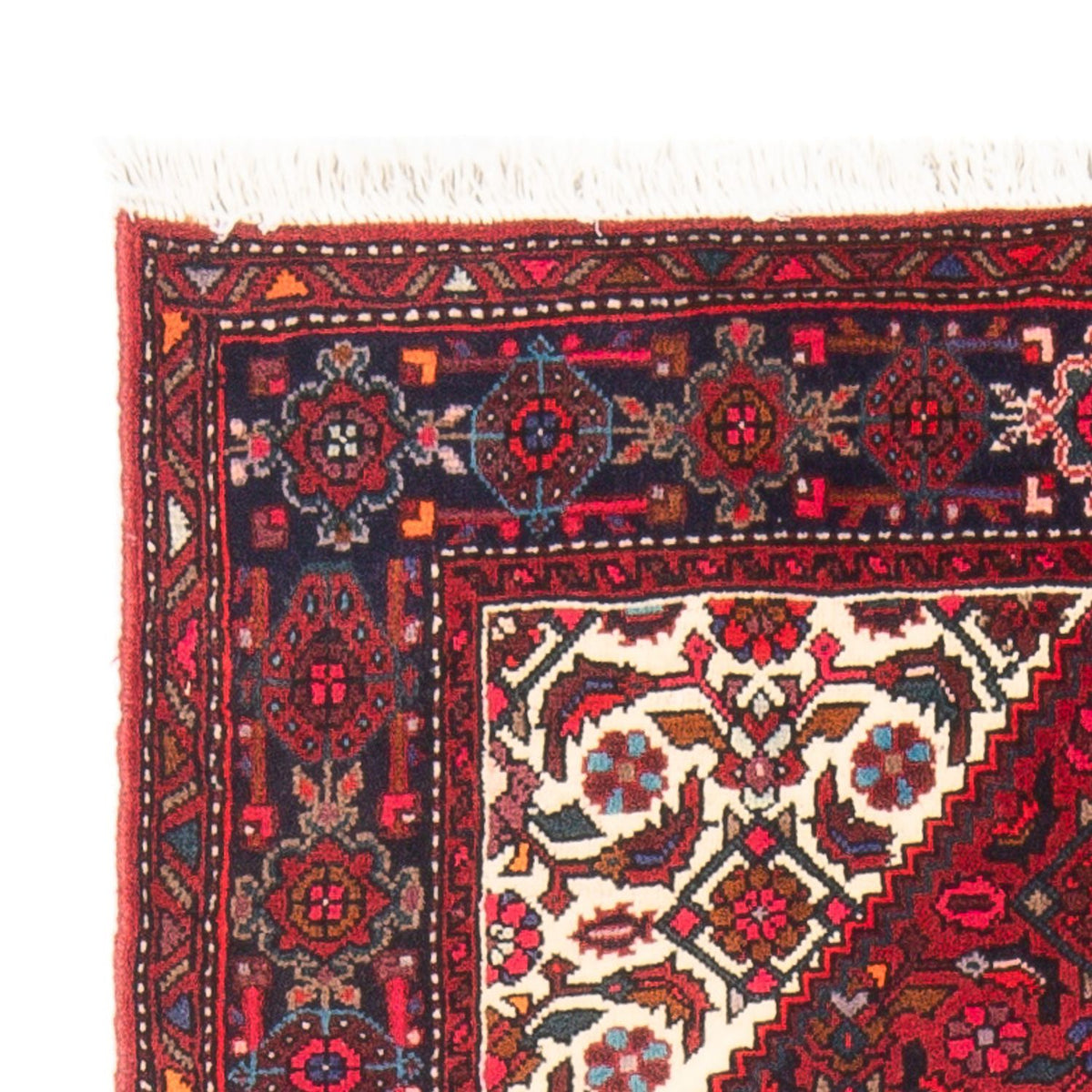 Tapis persan - Nomadic - 115 x 83 cm - rouge clair