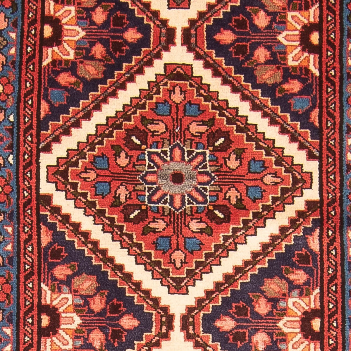 Tapis de couloir Tapis persan - Nomadic - 508 x 88 cm - rouge