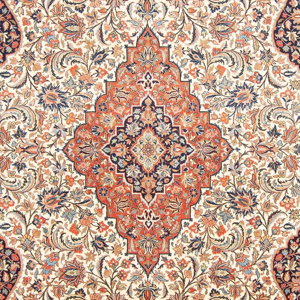 Tapis persan - Classique - 306 x 200 cm - crème