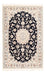 Tapis persan - Nain - Premium - 159 x 105 cm - bleu foncé