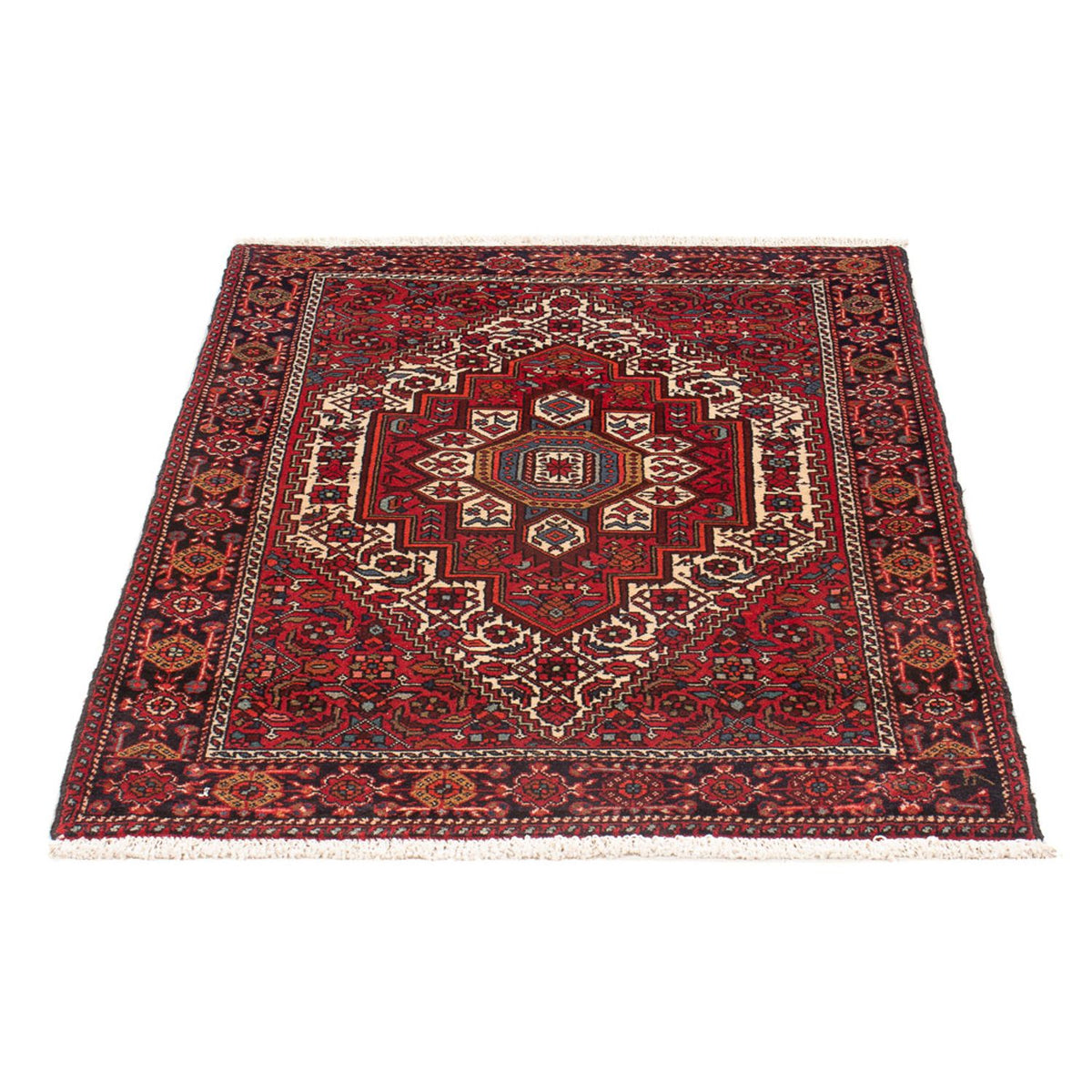 Tapis persan - Nomadic - 111 x 68 cm - rouge clair