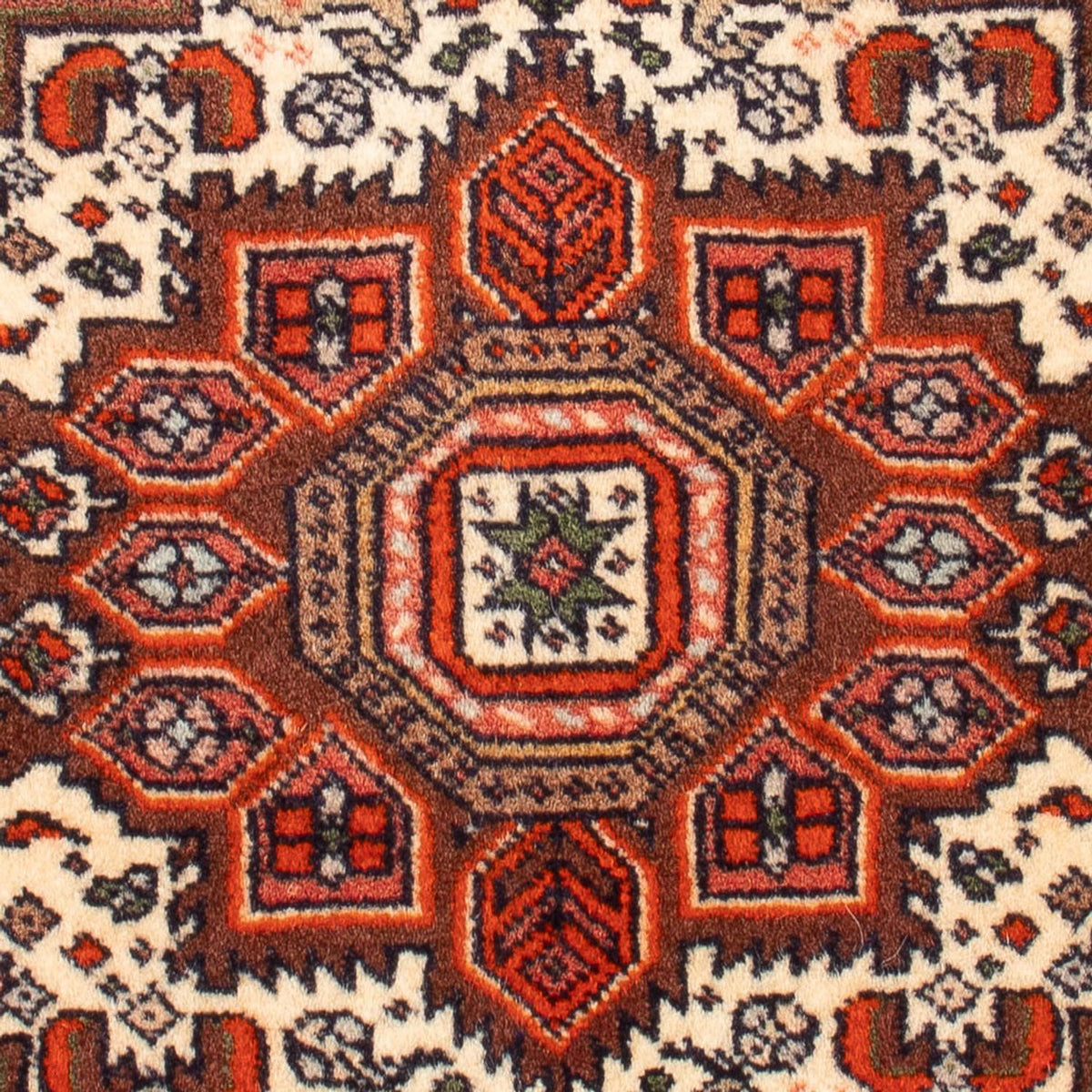 Tapis persan - Nomadic - 80 x 45 cm - crème