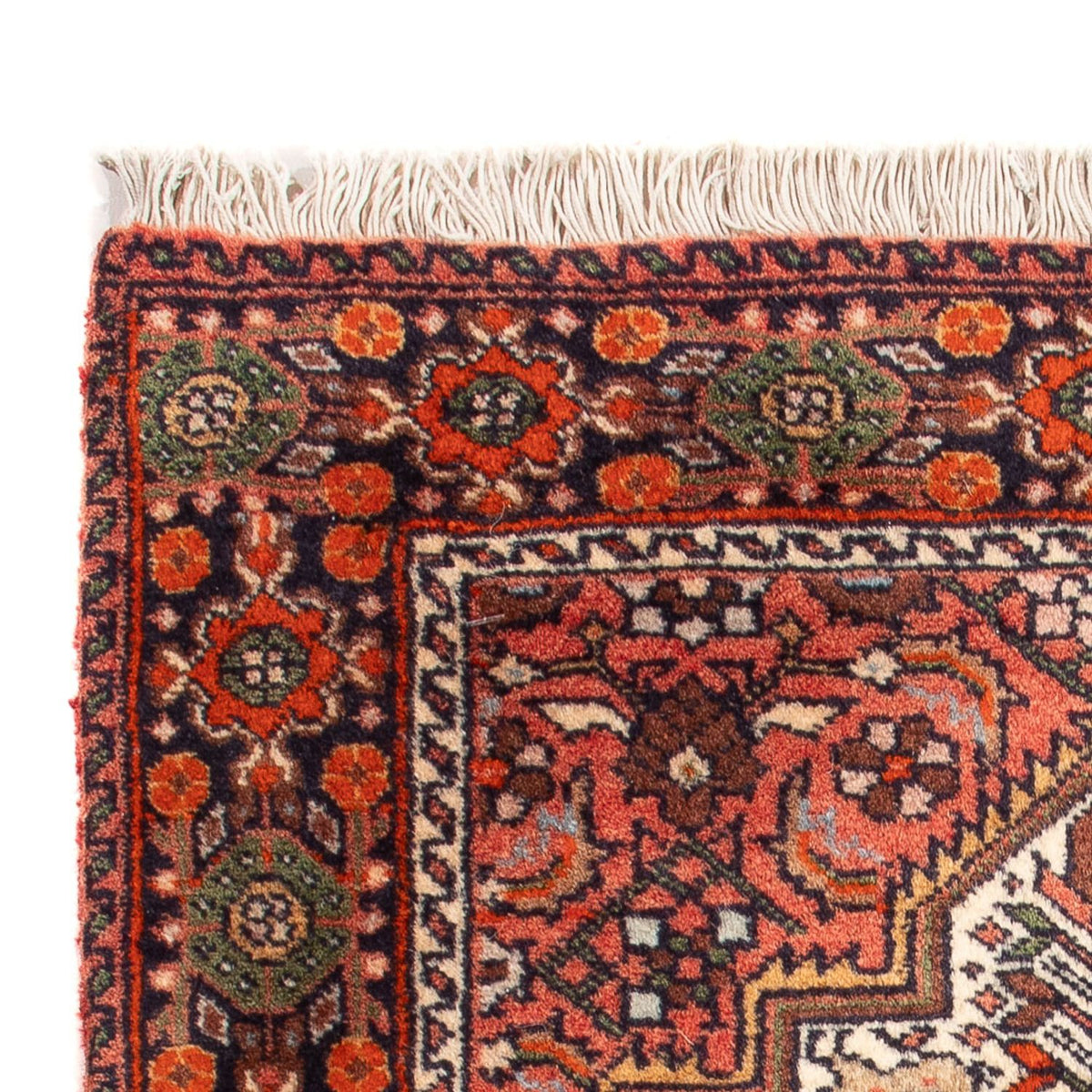 Tapis persan - Nomadic - 80 x 45 cm - crème
