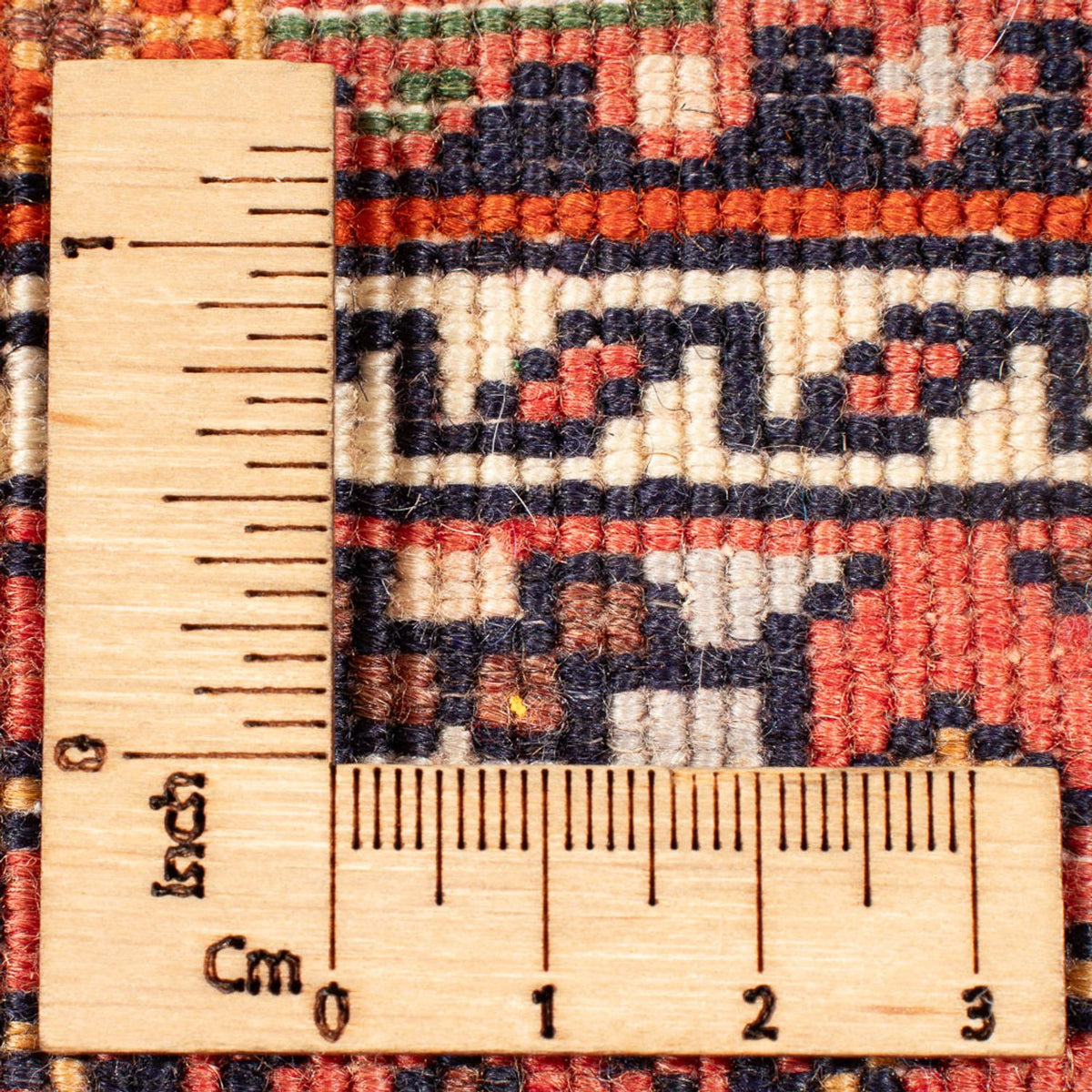 Tapis persan - Nomadic - 80 x 45 cm - crème