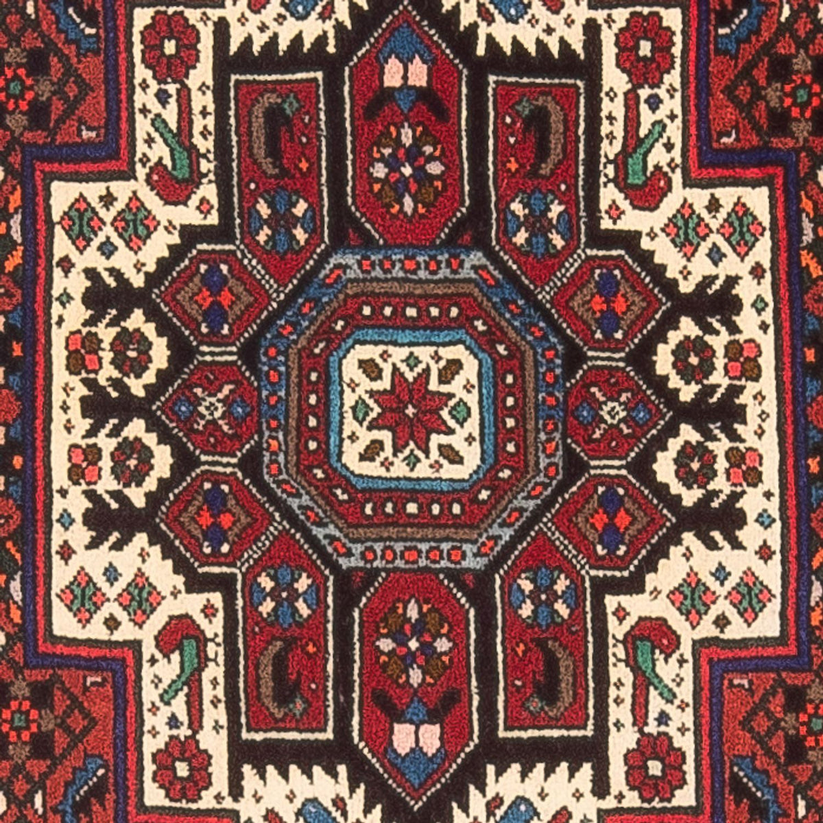 Tapis persan - Nomadic - 150 x 70 cm - rouge clair