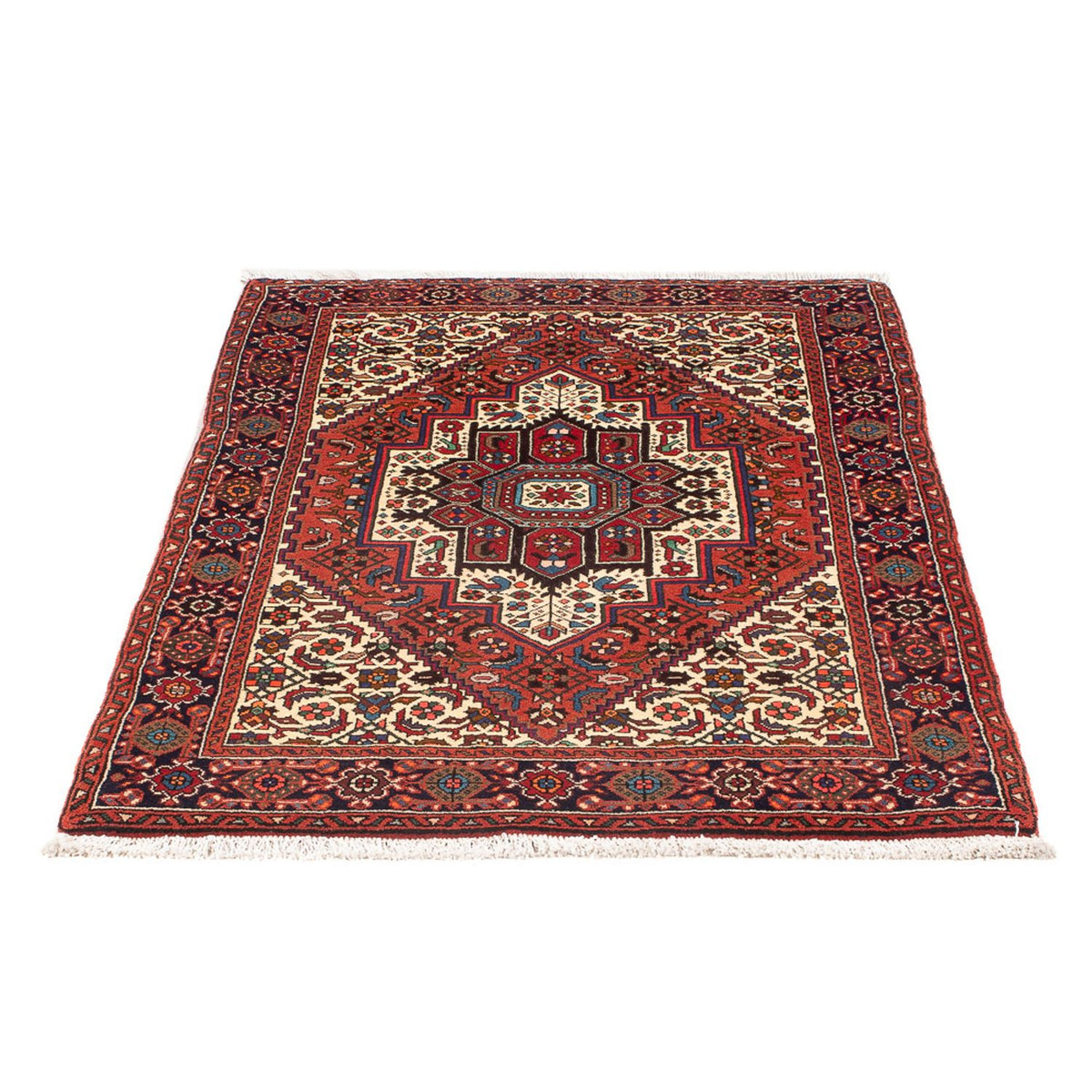 Tapis persan - Nomadic - 150 x 70 cm - rouge clair