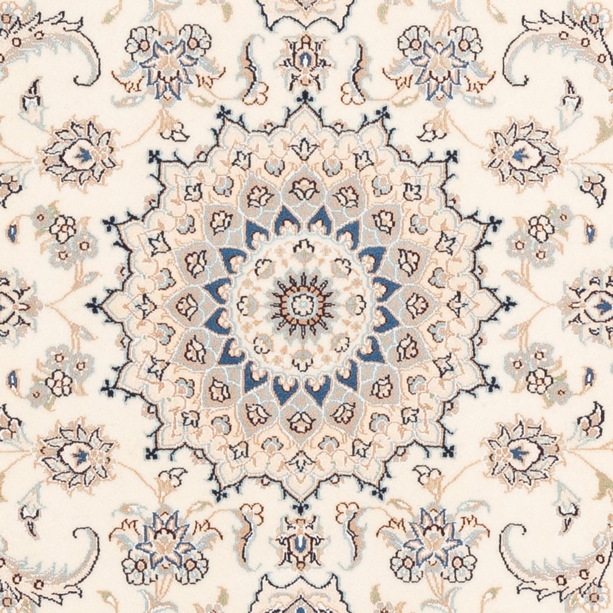 Tapis persan - Nain - Premium - 157 x 108 cm - crème