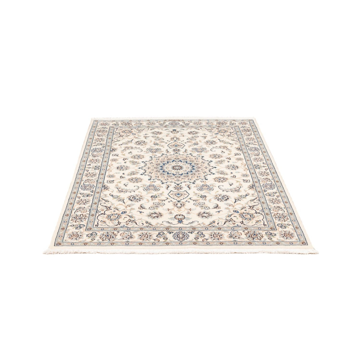 Tapis persan - Nain - Premium - 157 x 108 cm - crème