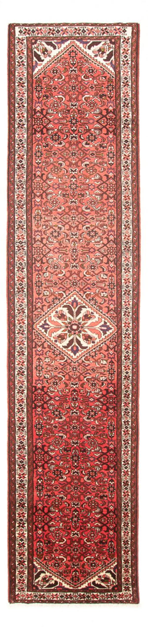 Tapis de couloir Tapis persan - Nomadic - 377 x 83 cm - rouge