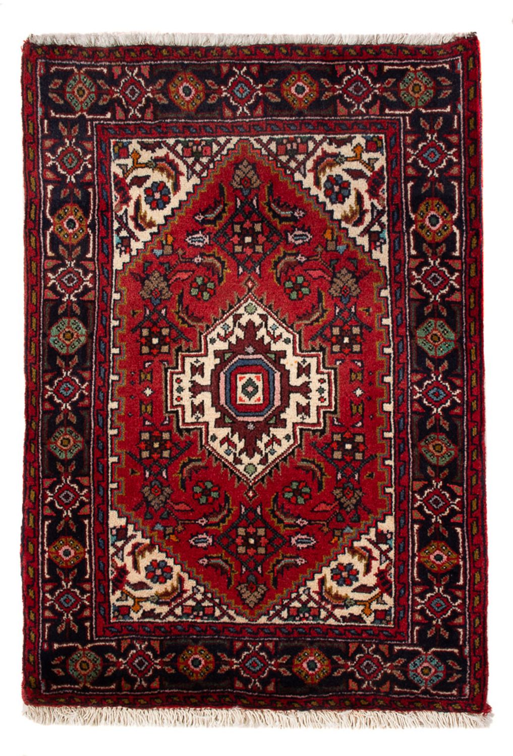 Tapis persan - Nomadic - 95 x 60 cm - rouge