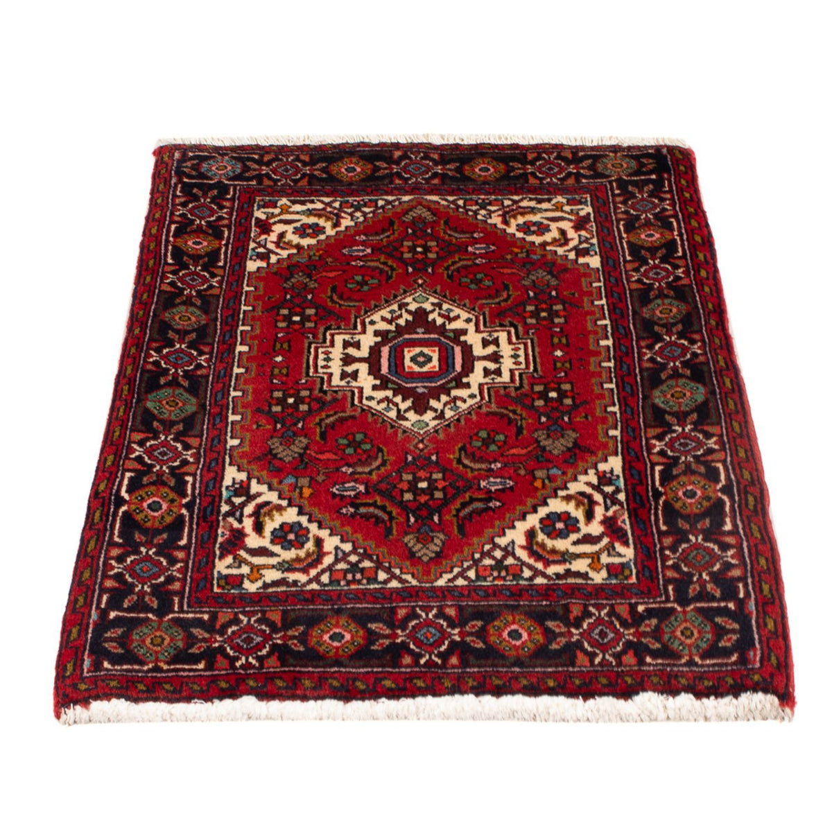 Tapis persan - Nomadic - 95 x 60 cm - rouge