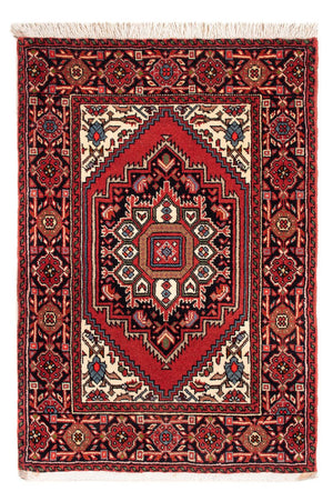 Tapis persan - Nomadic - 86 x 63 cm - rouge