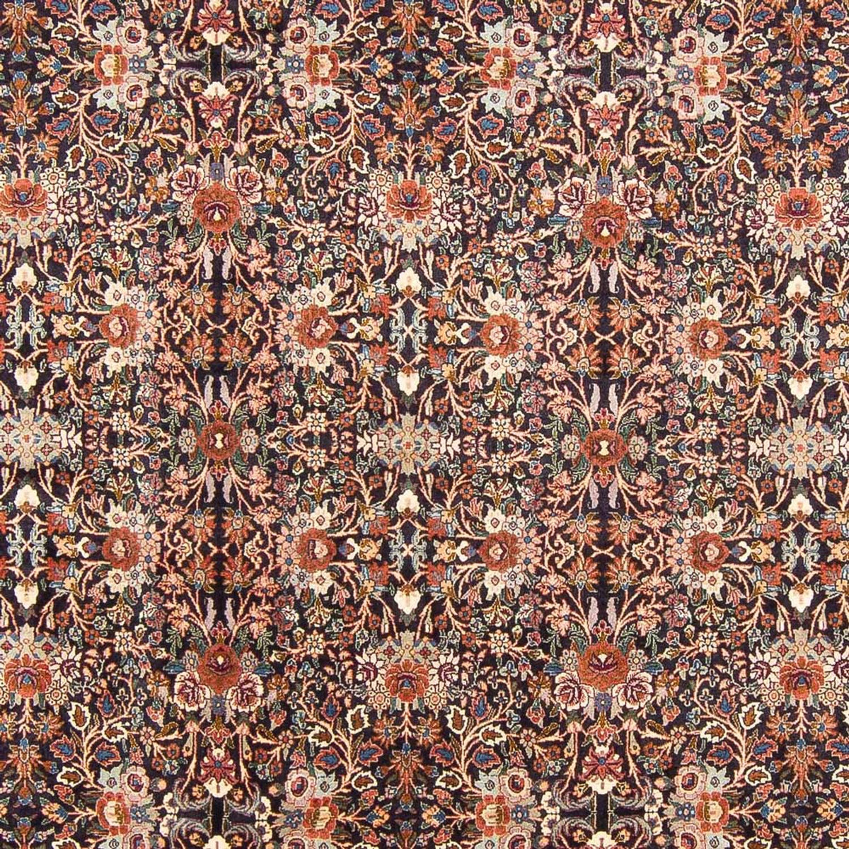 Tapis persan - Bidjar - 305 x 200 cm - bleu foncé