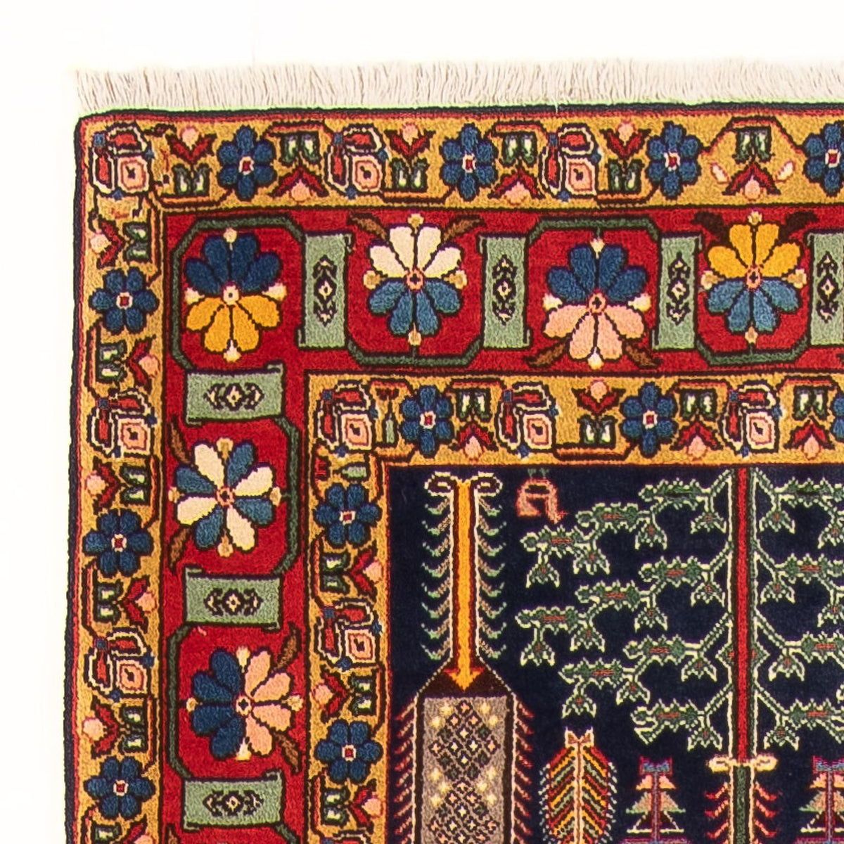 Tapis de couloir Tapis persan - Nomadic - 486 x 97 cm - multicolore