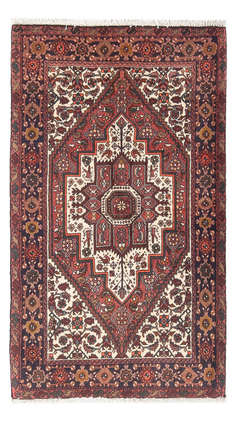 Tapis persan - Nomadic - 130 x 82 cm - crème