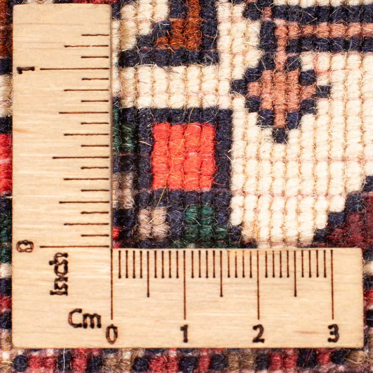 Tapis persan - Nomadic - 130 x 82 cm - crème