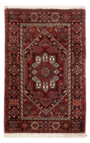 Tapis persan - Nomadic - 77 x 48 cm - rouge
