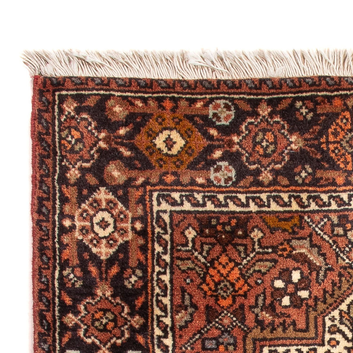 Tapis persan - Nomadic - 72 x 48 cm - rouge
