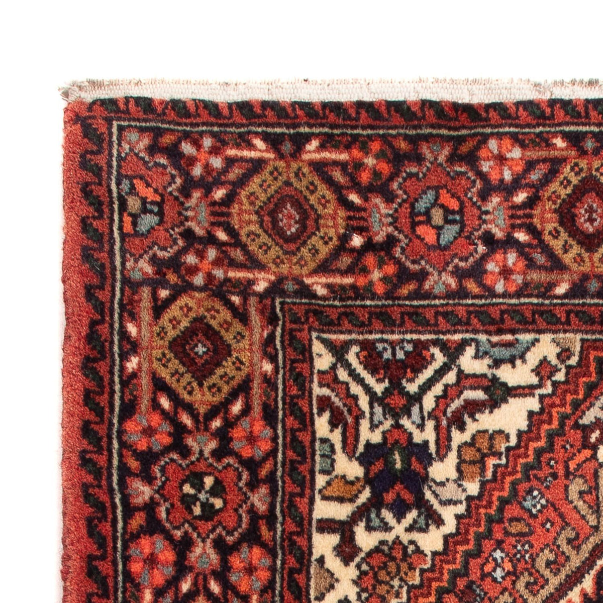 Tapis persan - Nomadic - 72 x 53 cm - rouge