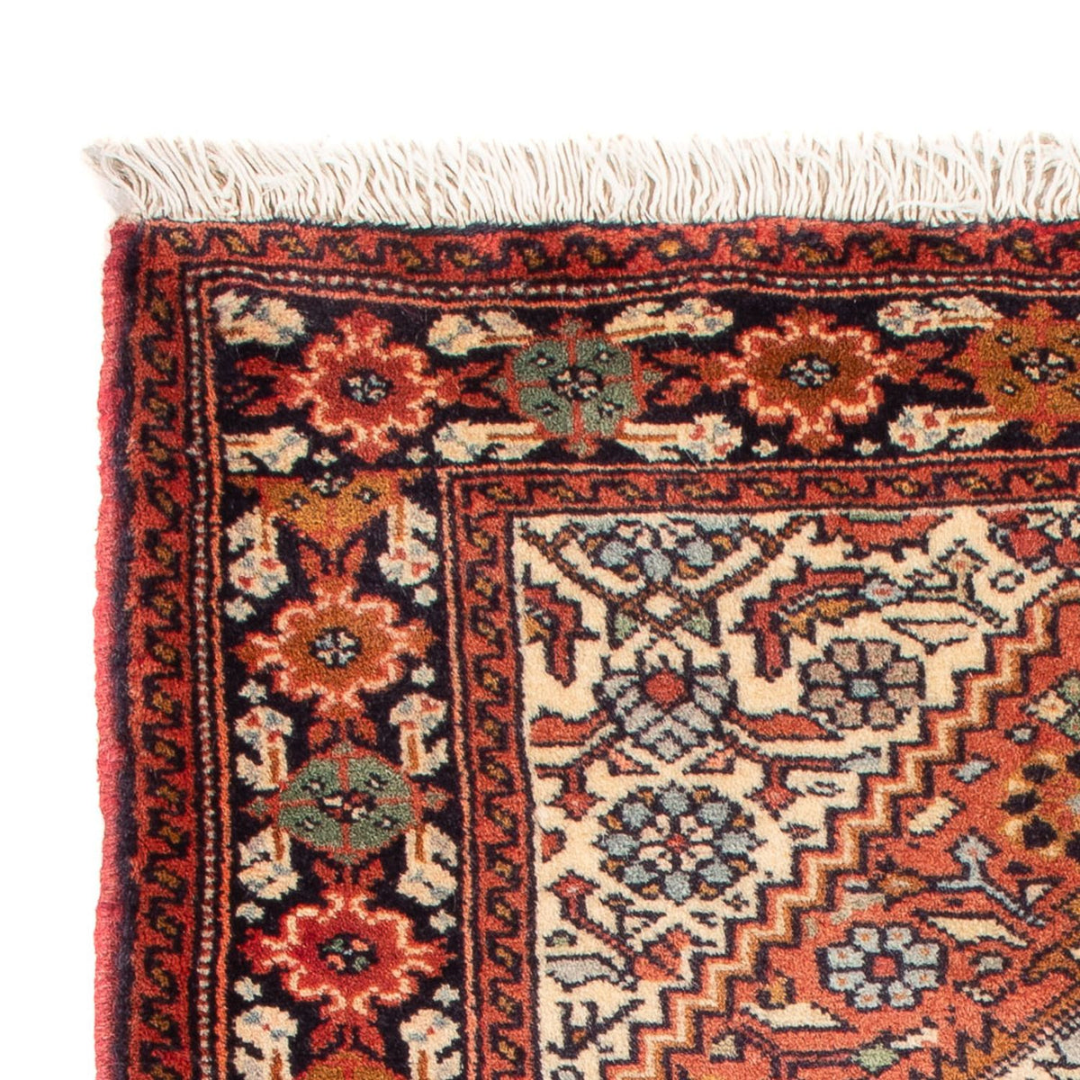 Tapis persan - Nomadic - 68 x 54 cm - rouge