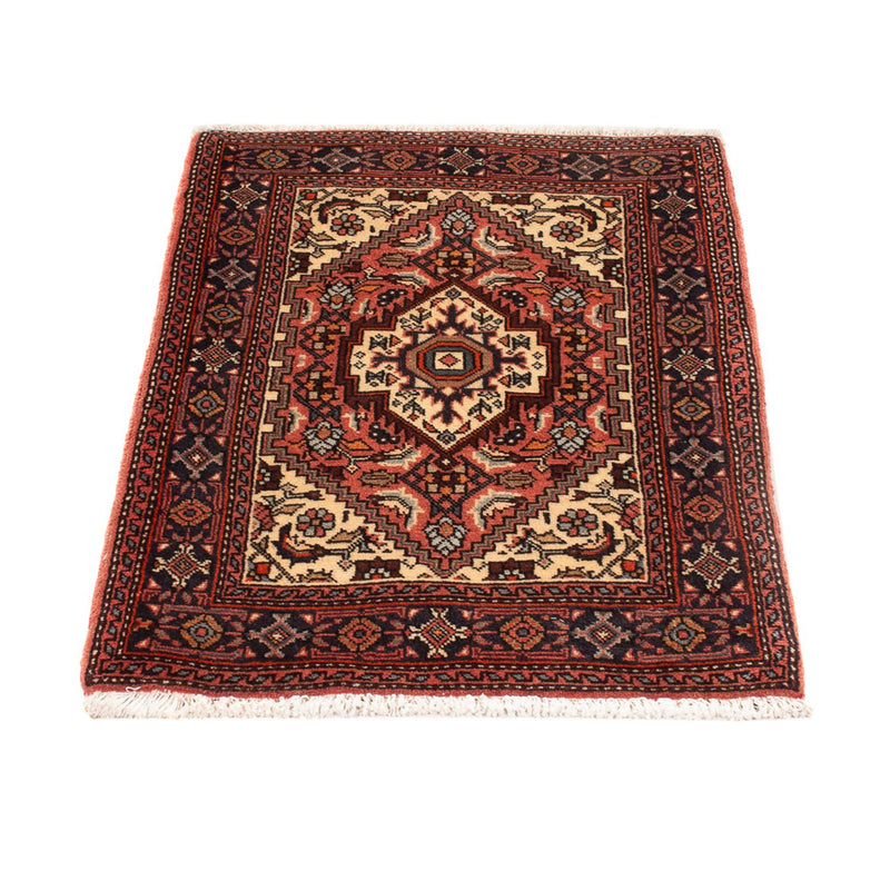 Tapis persan - Nomadic - 80 x 53 cm - rouge