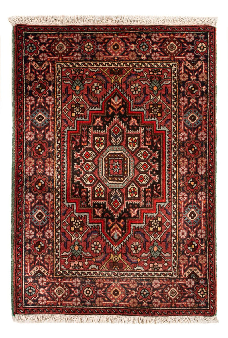 Tapis persan - Nomadic - 78 x 54 cm - rouge