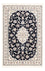 Tapis persan - Nain - Premium - 157 x 108 cm - bleu foncé