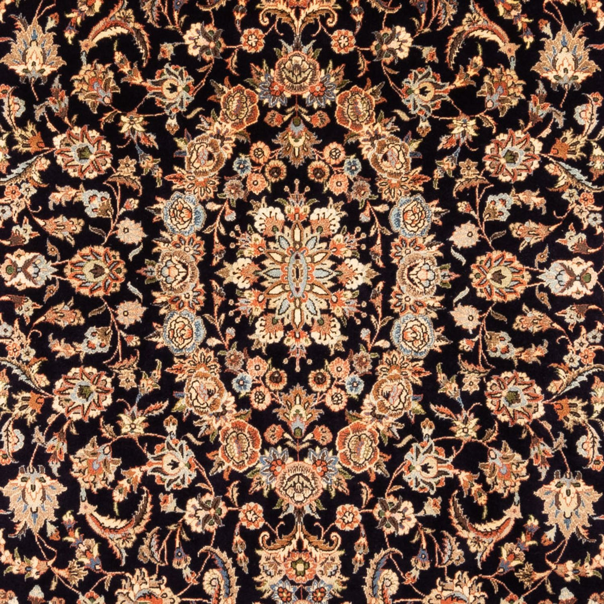 Tapis persan - Classique - 300 x 197 cm - bleu foncé