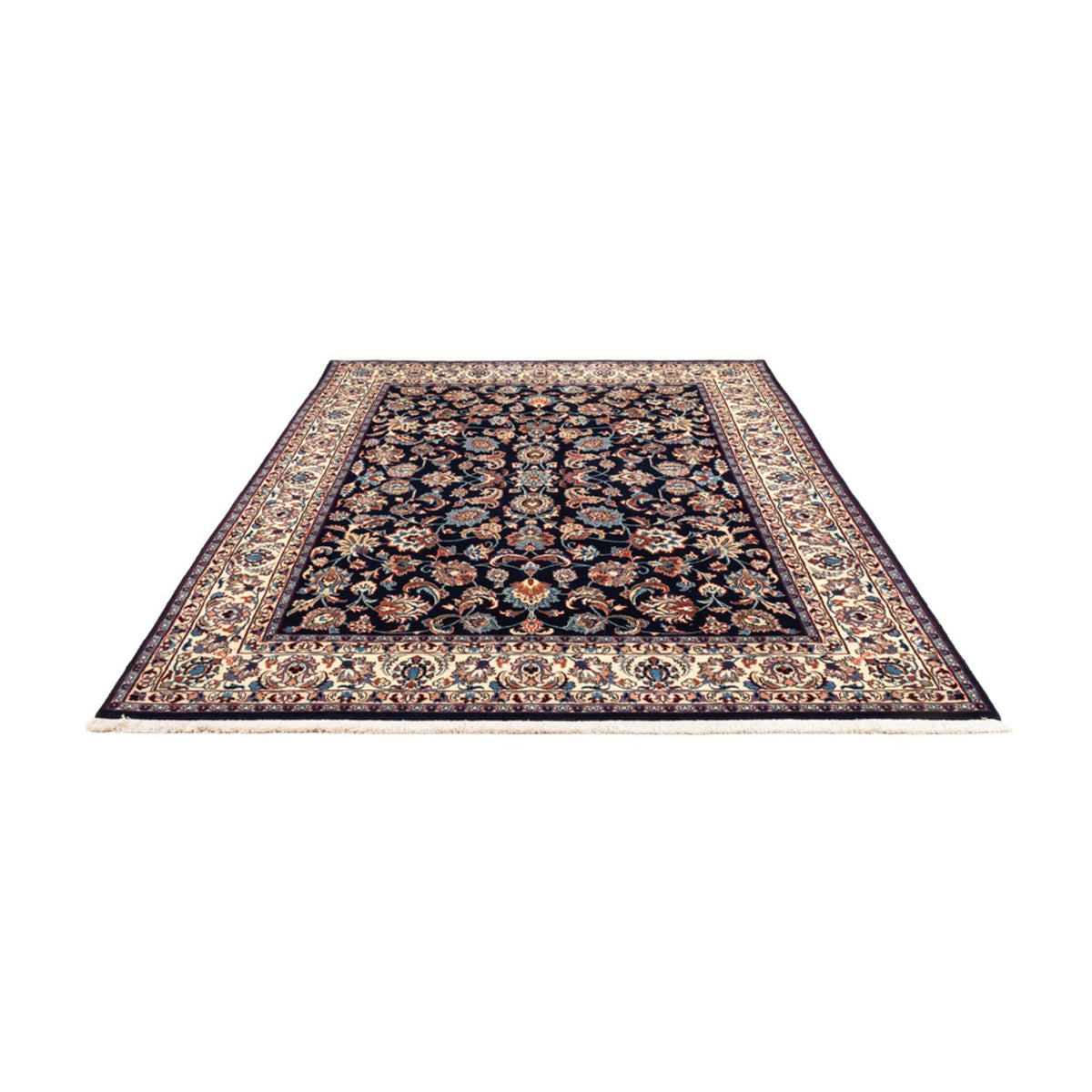 Tapis persan - Classique - 250 x 194 cm - bleu foncé